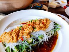蒜蓉蒸秋葵-北京老铺烤鸭(老城根店)