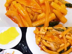 鱼饼炒年糕-桃园中华料理炸酱面(燕儿岛路店)