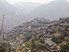 -西江千户苗寨-百年吊脚楼