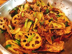 主打的干锅鸭头-安诚居干锅鸭头(八角店)
