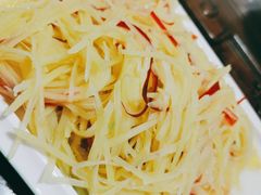 青椒土豆丝-阿鹏故事云南野生菌火锅(人民路店)