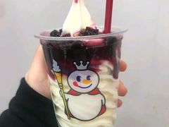 蓝莓圣代-蜜雪冰城(太仓万达广场店)