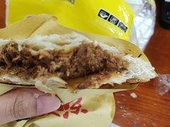 精瘦肉肉夹馍-手擀菠菜面(西康路店)