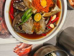 -草家酱蟹炭火烤肉店(珲春南路一店)