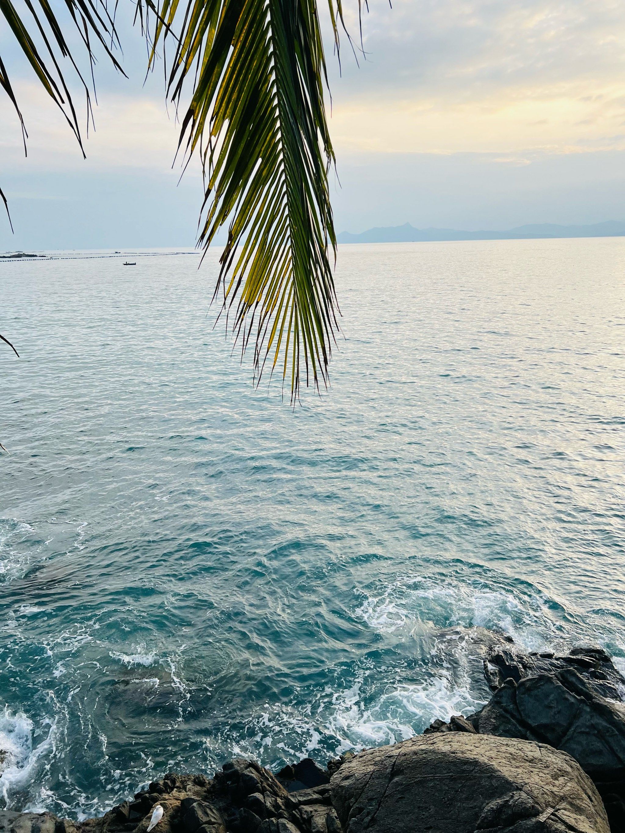 海天相接的美景