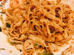 麻辣鸡丝拌面-五爷拌面(高新万达店)