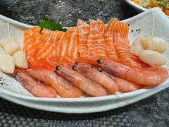 甜虾刺身-大渔铁板烧(极地海洋世界店)