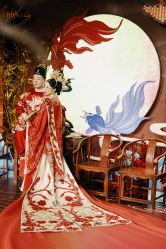 -懿沉香中式嫁衣礼服秀禾服龙凤褂马来褂旗袍总店