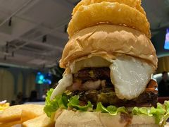 双层牛肉汉堡-Hurricane's Grill 飓风牛排