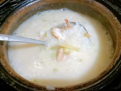 贝柱鲜虾粥-潮三爷砂锅焗海鲜·生腌·海鲜粥(朝晖店)