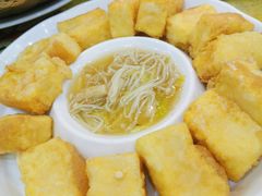 招牌山水豆腐-台山美食一绝阿四台山黄鳝饭(阿四创作店)