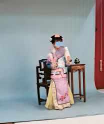 -后宫·古装汉服京剧儿童亲子全家福摄影