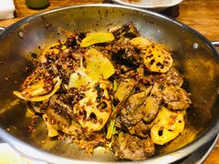 主打的干锅鸭头-安诚居干锅鸭头(八角店)