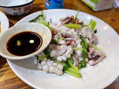 鲜鱿鱼-潮粥馆(长江花园店)