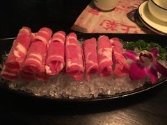 雪花牛肉-老表记广西宵夜螺蛳鸭脚煲(西大店)
