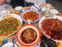 辣子肥肠虾鸡-山城小聚(大学城店)