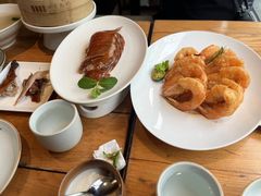 蜜汁酥皮虾-四季民福烤鸭店(前门廊房二条店)