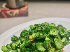 金钩海米炒脆瓜-船歌·鱼水饺青岛菜(闽江二路店)