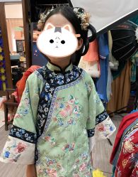 -后宫·古装汉服京剧儿童亲子全家福摄影