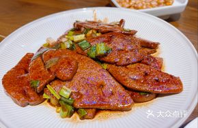 Soy Sauce and Sugar Stir-Fried Pork Liver