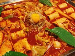 鱼饼火山炒年糕-包装马车·韩国料理·포장마차