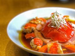 金腿南瓜蒸膏蟹-老灶味道·本帮菜(昌平路店)
