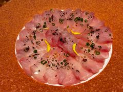 黑松露师鱼薄切-江户·岚 创意料理(泛海店)