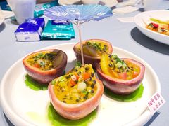 百香果蒸中鲍鱼-79号渔船海鲜饭店(华强北店)
