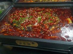 麻辣味烤鱼-鱼乐圈烤鱼餐厅(富尔沃·财富街店)