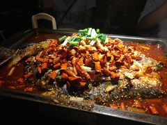 -探鱼·鲜青椒爽麻烤鱼(番禺万达店)