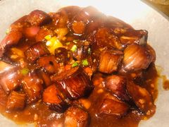 客家茄子煲-绿茶餐厅(蓝色港湾店)