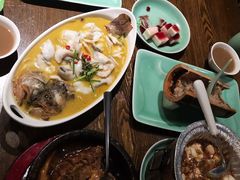 烧椒鲈鱼-粗茶淡饭·隐庐私厨(东亭店)