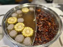 手锤牛肉丸锅底-食潮汕头鲜牛馆(望京保利店)