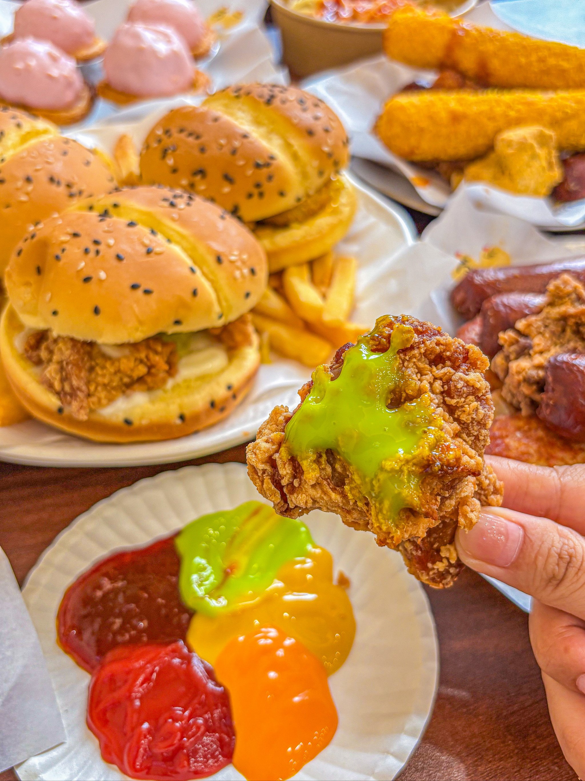 被青岛人追着吃的米娅炸鸡!终于开来济南啦