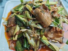 青蒜回锅肉-良泉足疗