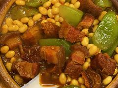 砂锅黄豆烧肉-罗妈砂锅(四川成都奎星楼店)