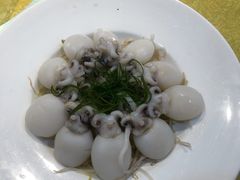 白灼墨鱼仔-天宝食坊·啫啫煲大排档(西华路店)