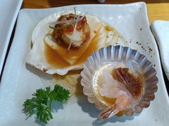 芝士焗扇贝-禾风·海鲜料理自助(玉林店)