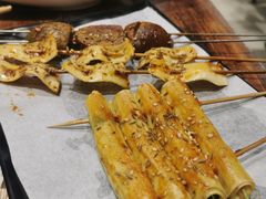 菜卷-红岸碳烤齐齐哈尔原味生态烤肉