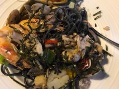 纽芬兰海鲜墨鱼汁意粉-小火花·干式熟成牛排馆Spark SteakHouse(剑桥郡店)