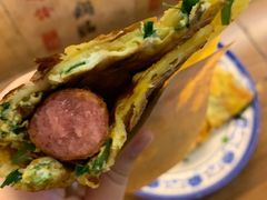 韭菜蛋饼-老客满蛋饼(双塔市集店)