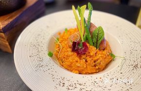 Kimchi Cream Risotto