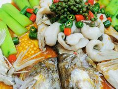 鲜花椒蒸桂花鲈-猪肉婆私房菜(容桂总店)