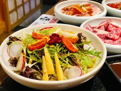 蔬菜沙拉-九田家黑牛烤肉料理(石路天虹店)