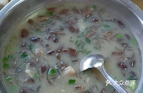 Sweet Potato Noodles with Pork Minced Soup