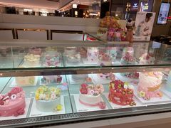 面包甜点陈列柜-BONCAKE裱花蛋糕(万象汇店)