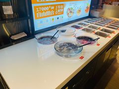自助调料区-探鱼·鲜青椒爽麻烤鱼(银泰城店)