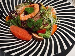 九节虾无花果沙拉百香果油醋汁-燃扒房Steakhouse(皇庭店)