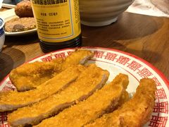 咬不动的炸猪排-辣肉面大王(天平路店)