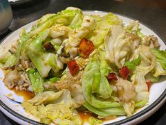 大头菜炒海螺-晚归月亮湾私家菜(临邑路店)